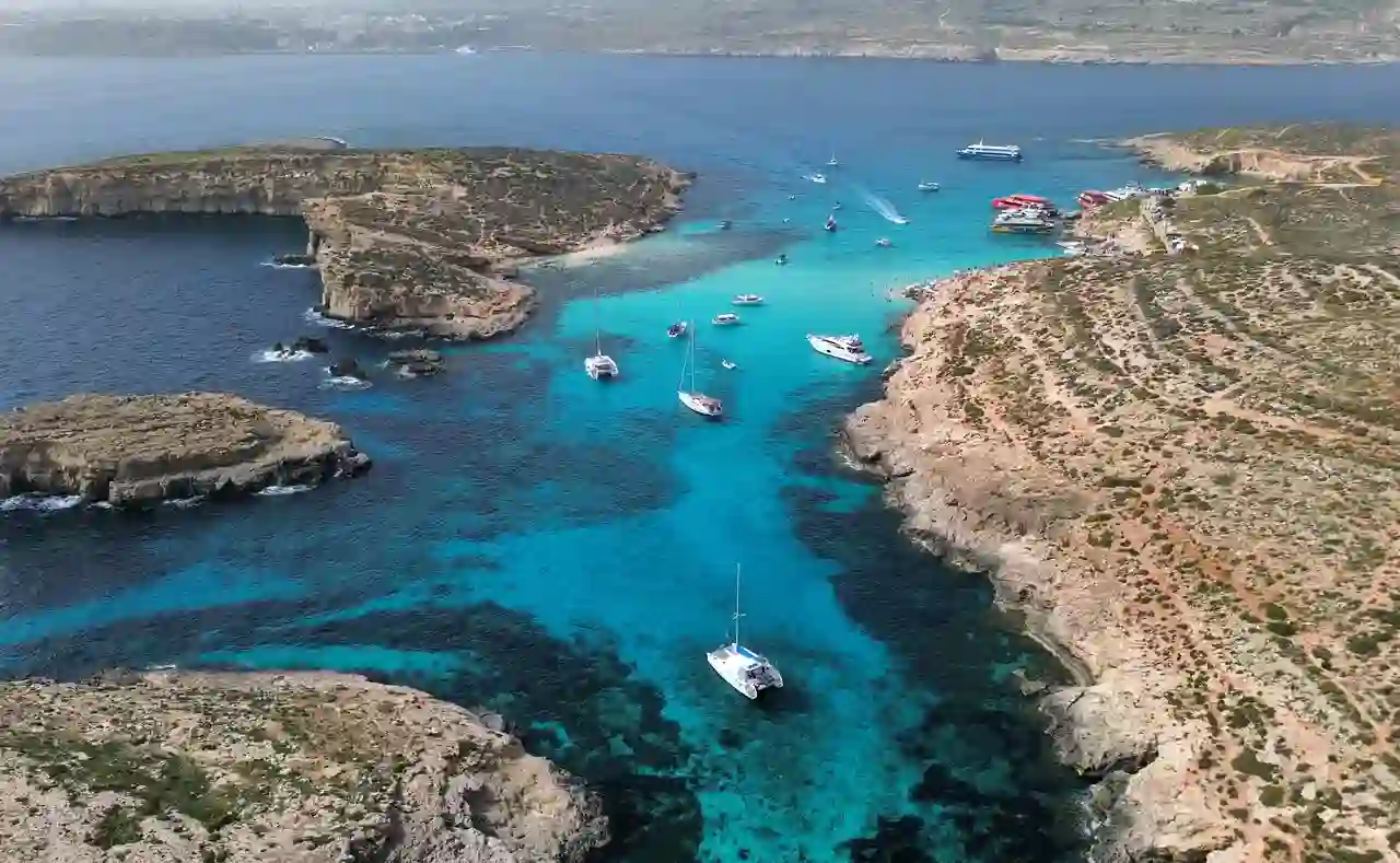 Catamaran Charters Comino’s Blue Lagoon Tour Malta Catamaran Charters