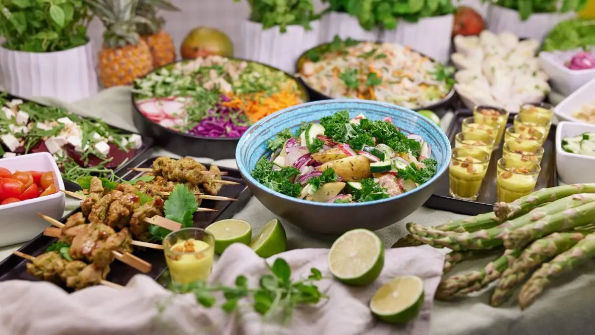 Veganes Menü für Boat