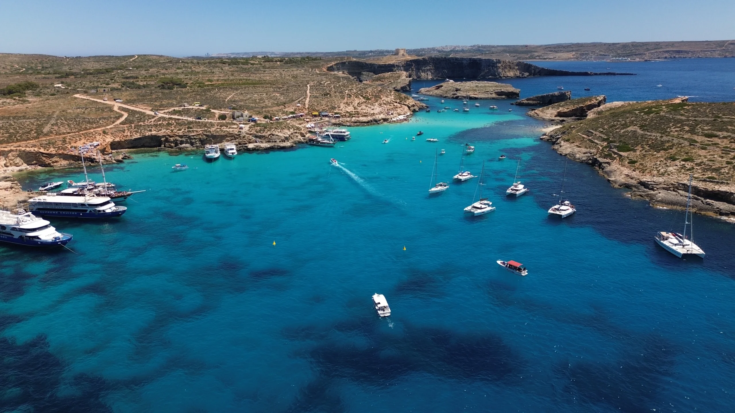 Blue Lagoon Malta catamaran boat rental