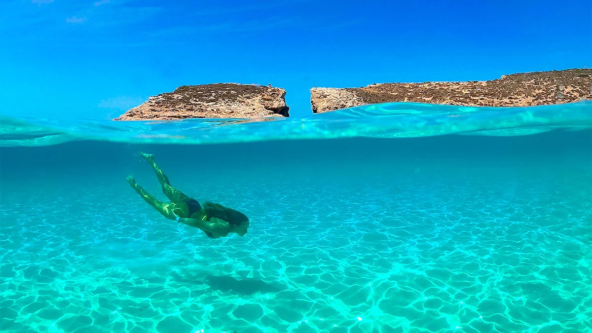 Malta boat trips — Blue Lagoon Comino